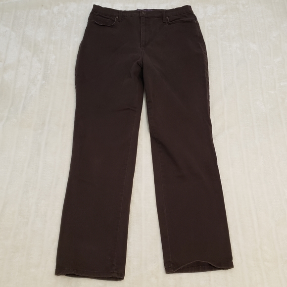 BOGO Free🦋  Gloria Vanderbilt Amanda High-Rise Brown Jeans - Picture 2 of 15